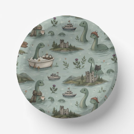 Loch Ness Monster Papieren Kommen (Voorkant)