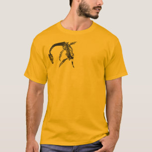 Loch Ness Monster/Plesiosaur Fossil T-Shirt