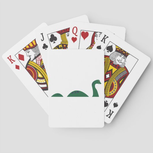 Loch Ness Monster Pokerkaarten (Achterkant)