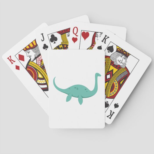 Loch Ness Monster Pokerkaarten (Achterkant)