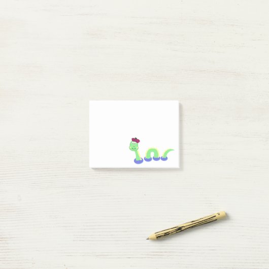 Loch Ness Monster Post-it® Notes (Op bureau)