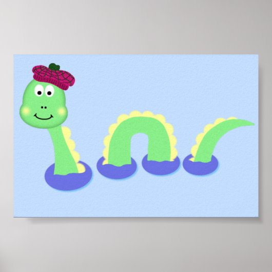 Loch Ness Monster Poster (Voorkant)