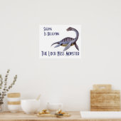 Loch Ness Monster Poster (Keuken)