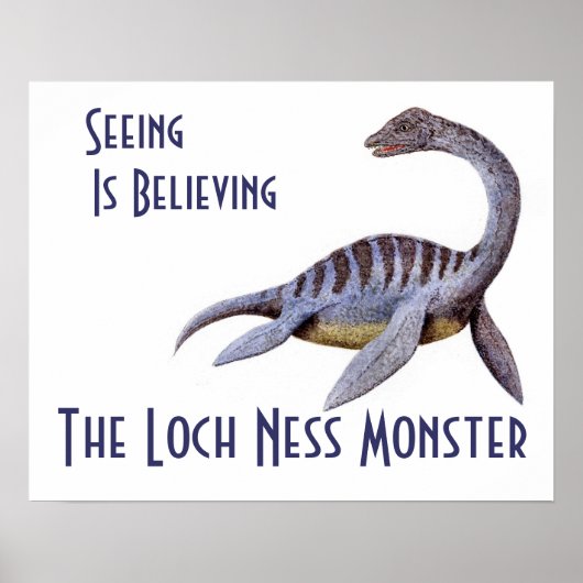 Loch Ness Monster Poster (Voorkant)