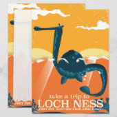Loch ness monster reisprint (Voorkant / Achterkant)