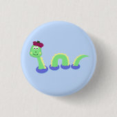Loch Ness Monster Ronde Button 3,2 Cm (Voorkant)