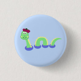 Loch Ness Monster Ronde Button 3,2 Cm