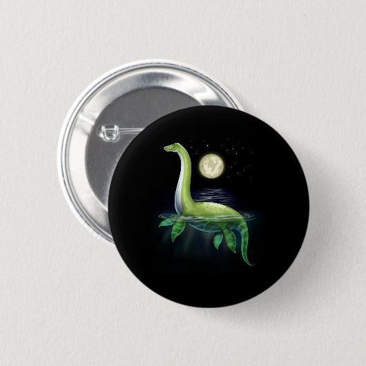 Loch Ness Monster Ronde Button 5,7 Cm (Voorkant /achterkant)