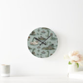 Loch Ness Monster Ronde Klok (Huis)