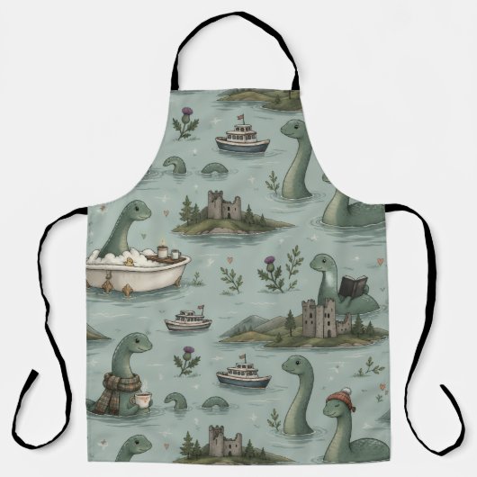 Loch Ness Monster Schort (Voorkant)