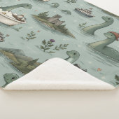 Loch Ness Monster Sherpa Deken (3/4)