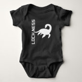 Loch Ness Monster Silhouette Romper (Voorkant)