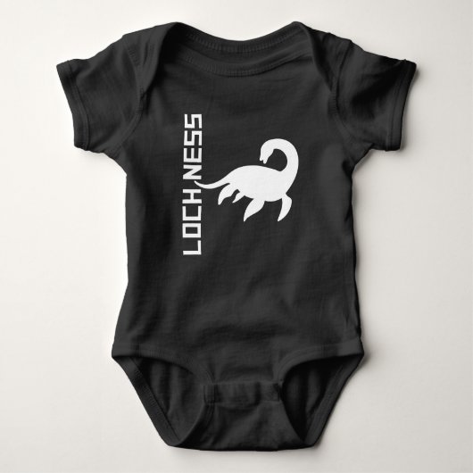 Loch Ness Monster Silhouette Romper (Voorkant)