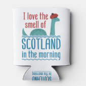 Loch ness Monster Smell van Schotland in de ochten Blikjeskoeler (Achterkant)