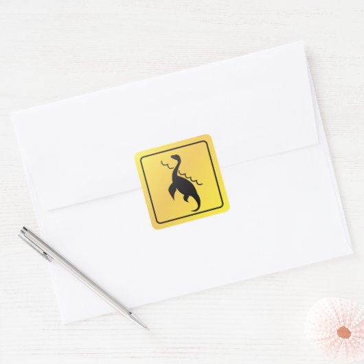 Loch Ness Monster Sticker (Envelop)