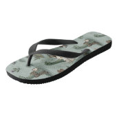 Loch Ness Monster Teenslippers (Schuin)