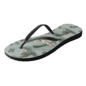 Loch Ness Monster Teenslippers (Schuin)