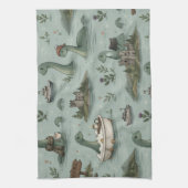 Loch Ness Monster Theedoek (Verticaal)