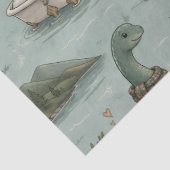 Loch Ness Monster Tissuepapier (Detail)