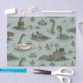 Loch Ness Monster Tissuepapier (Craft)
