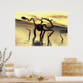 Loch Ness Monster. (watermonster) Poster (Keuken)