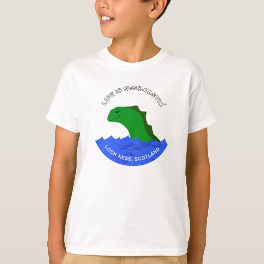 Loch Ness Monster wordt tastisch! T-shirt (Voorkant)