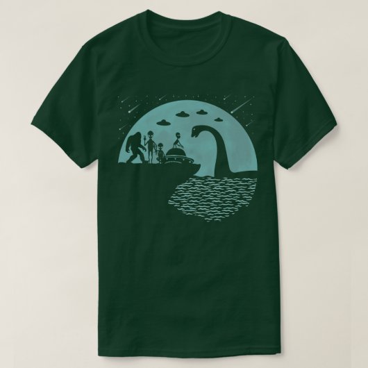 Loch Ness Monsters T-shirt (Design voorkant)