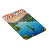 Loch Ness Nessie Reizen Magneet (Rechterzijde)