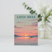 Loch Ness Nessie Travel Briefkaart (Staand voorkant)