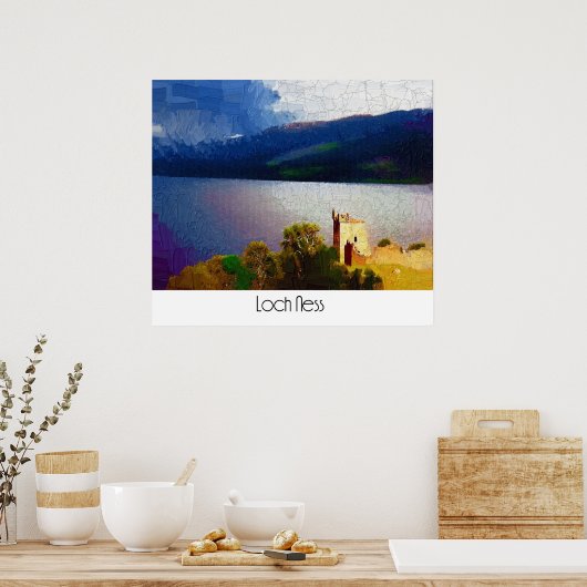 Loch Ness Poster (Keuken)