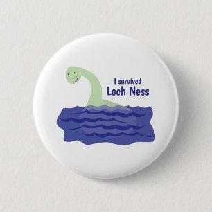 Loch Ness Ronde Button 5,7 Cm
