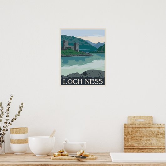 Loch Ness, Schotland Poster (Keuken)