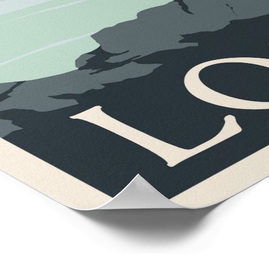 Loch Ness, Schotland Poster (Hoek)