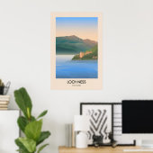 Loch Ness Schotland Reisposter Poster (Thuiskantoor)