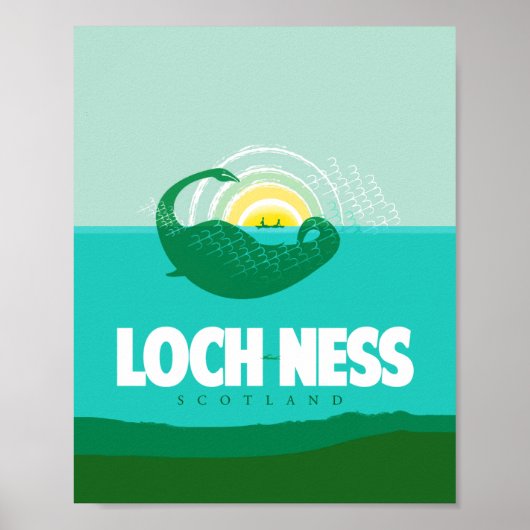 Loch Ness, Schotland reisposter Poster (Voorkant)