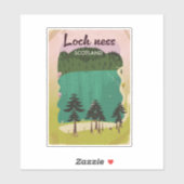 Loch Ness Schotland Sticker (Vel)