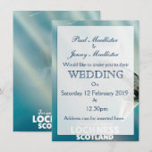 Loch Ness Scotland monster vintage poster Kaart (Voorkant / Achterkant)