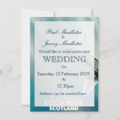 Loch Ness Scotland monster vintage poster Kaart (Voorkant)