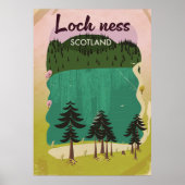 Loch Ness Scotland Poster (Voorkant)