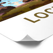 Loch Ness Scotland Reisprint Poster (Hoek)