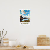 Loch Ness Scotland Reisprint Poster (Keuken)