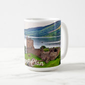 Loch Ness Scottish Grant Clan Urquhart Castle Mok (Voorkant rechts)