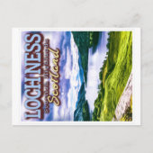 LOCH NESS - SCOTTISH HIGHLANDS - SCOTLAND VK BRIEFKAART (Voorkant)
