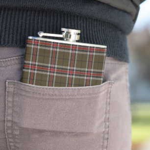 Loch Ness Tartan Schotse Plaid Flesje Heupfles