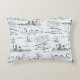 Loch ness toile accent kussen