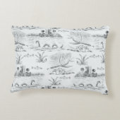 Loch ness toile accent kussen (Achterkant)