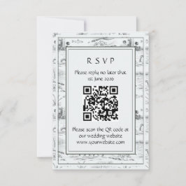 Loch ness toile  RSVP kaartje