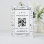 Loch ness toile  RSVP kaartje (Staand voorkant)