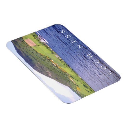 Loch Ness uitzicht koelkastmagneet Magneet (Rechterzijde)