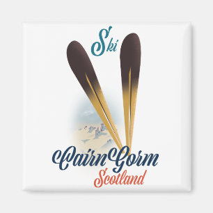 Loch of Strathbeg Aberdeenshire Scotland-kaart Magneet